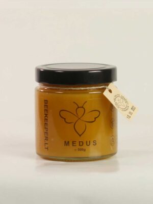 Miško ir pievų žiedų nektaro medus